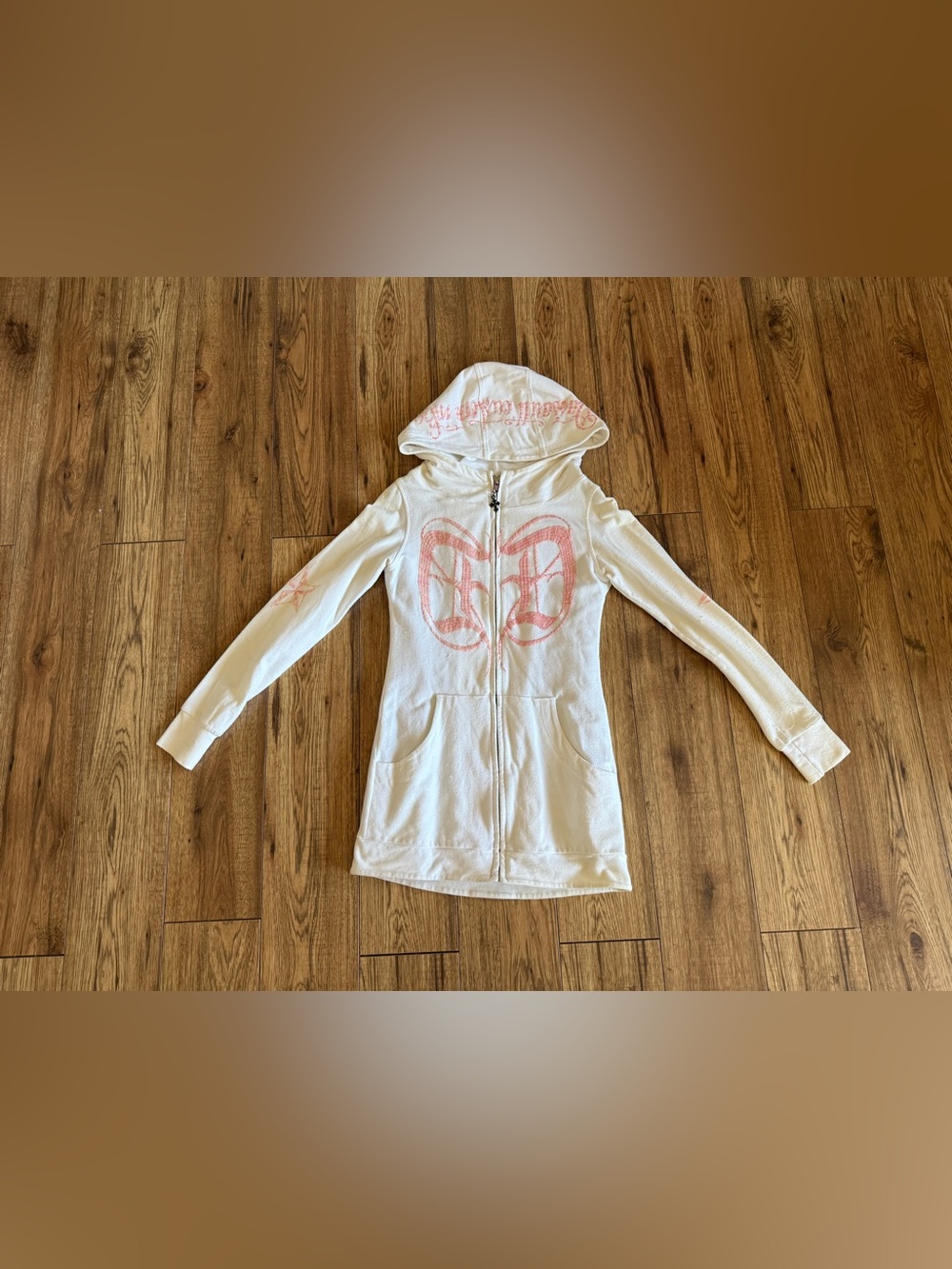 Dussault custom ink light hoodie